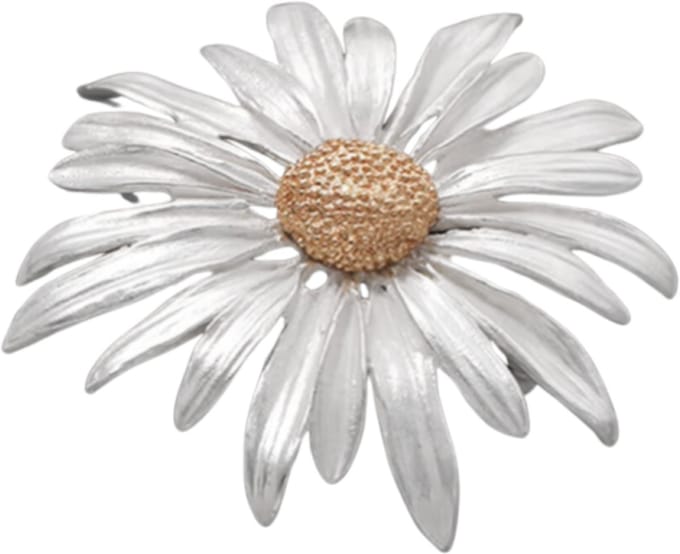 Broche Madelief zilverkleur - Charme Bijoux
