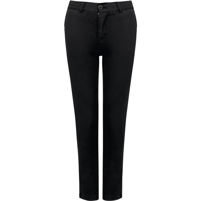 Kariban Chinobroek voor meisjes K7006 - Dark Grey - 5 jaar