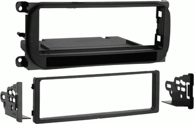 1-DIN radiopaneel met opbergvak Chrysler/Dodge/Jeep (METRA)