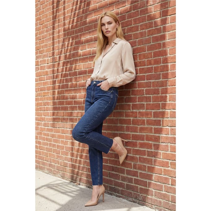 Hoge Taille Skinny Jeans Pants