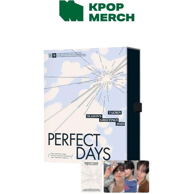 TAEMIN - 2025 SEASONS GREETINGS [Perfect Days] WITHMUU POB white