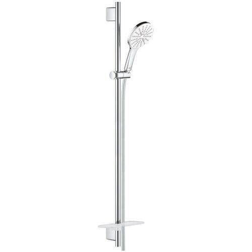 Grohe Rainshower SmartActive - Doucheset - handdouche130, 3-jets, douchestang 90 cm en doucheslang, moon white 26578LS0