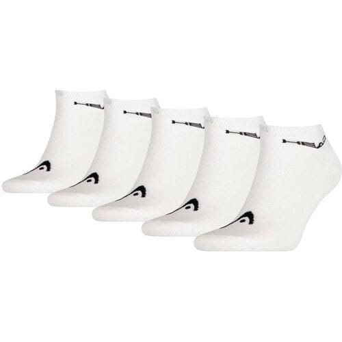 Head Sneaker sokken 5-pack Wit-43/46