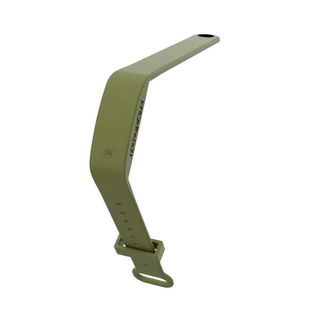 TOO LATE - siliconen horloges - LED WATCH ONE - Green Olive