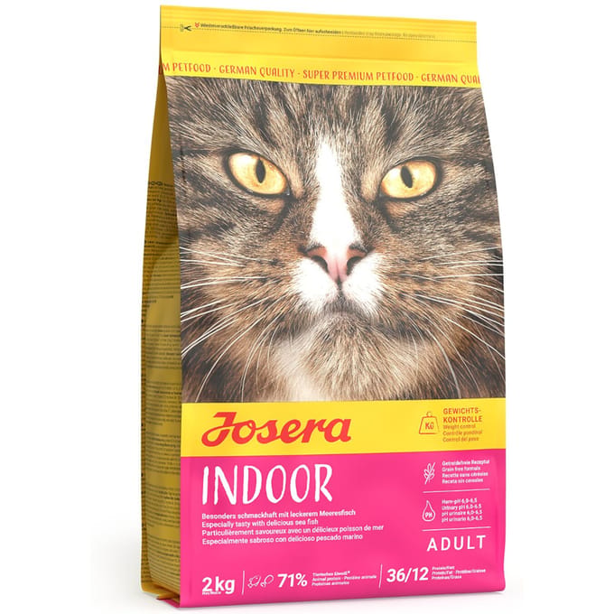 2 kg Josera Indoor Cat droog kattenvoer