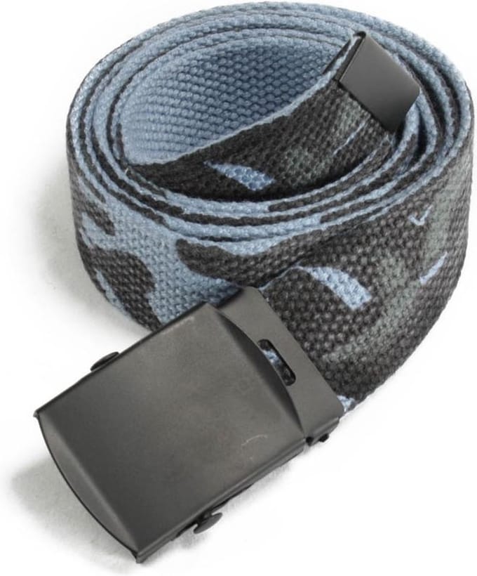 Fostex Garments - Web belt with Zwart buckle (kleur: Sky Blauw / maat: NVT)