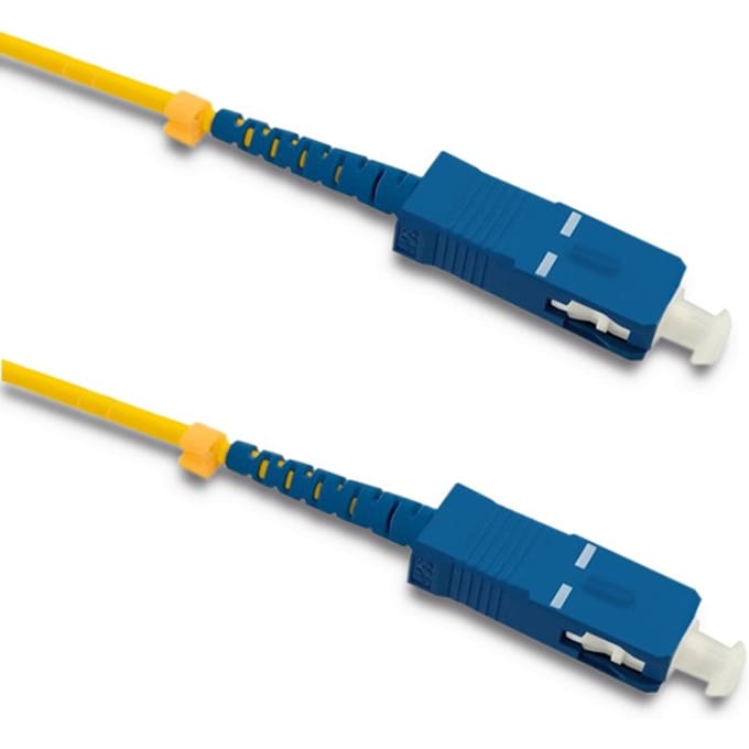 Qoltec glasvezel patchcord SC/UPC-SC/UPC |   Singlemode |   9/125 |   G652D |   Simplex |   2m