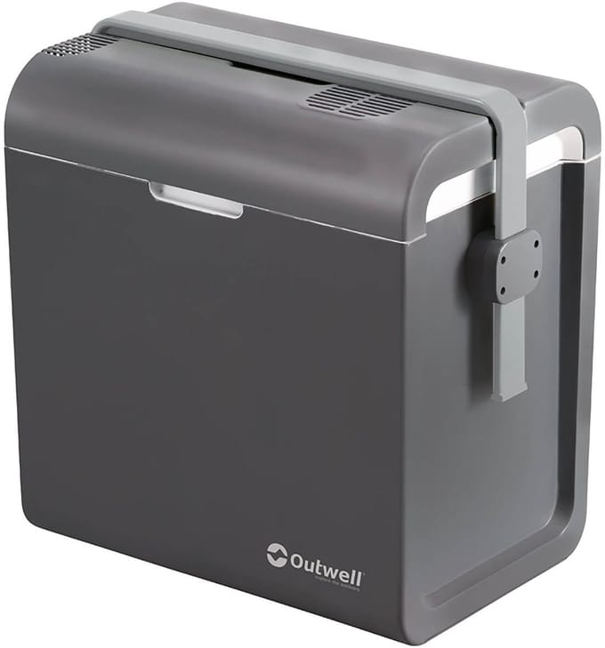 Outwell Ecocool 24l 12v-230v Harde Draagbare Koeler Zilver