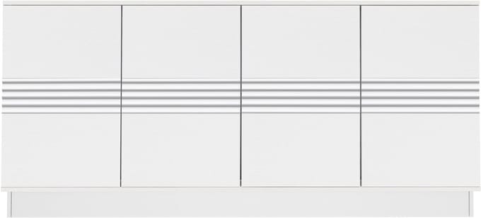 Toro-Dressoir - 4-deuren - Wit
