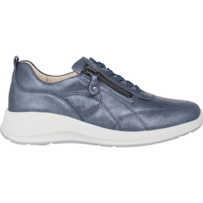 Waldläufer Kalea - dames sneaker - Blauw - maat 42 (EU) 8 (UK)