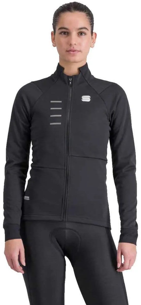 Sportful Tempo Jas Zwart 2XL Vrouw