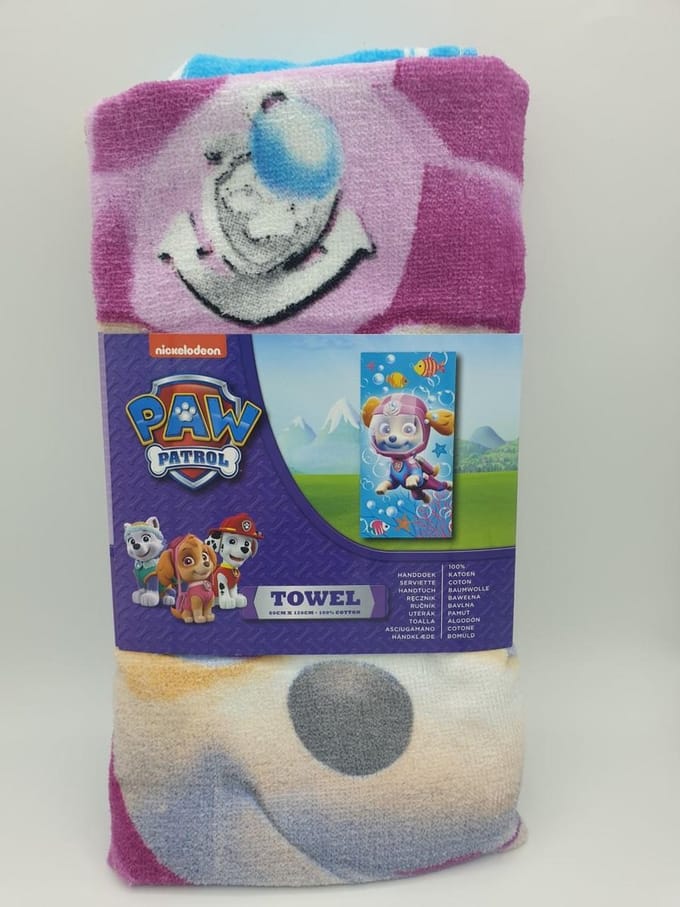 NICKELODEON PAW PATROL HANDDOEK/STRANDLAKEN
