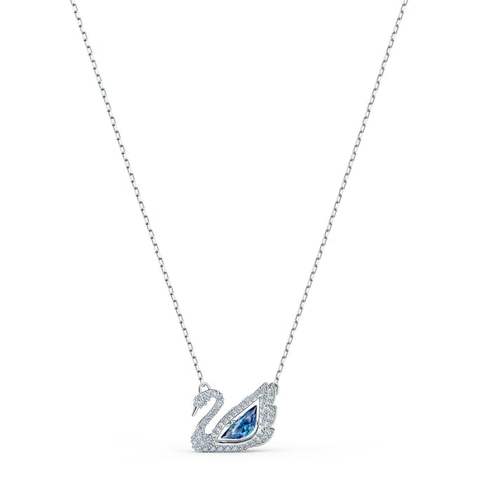 Swarovski 5533397 Dansende Zwaan Kettingen white