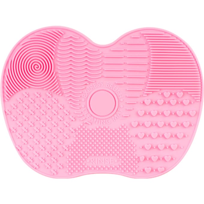 MissLady - Silicone Makeup Brush Cleaner - 1pc (15.5cm X 11.5cm) - Pink
