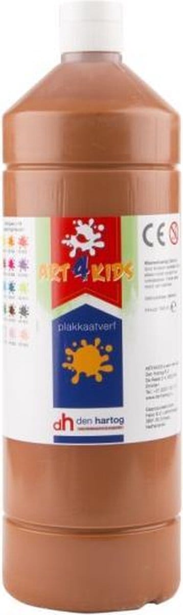 Plakkaatverf Art4Kids LICHT BRUIN 1000ml