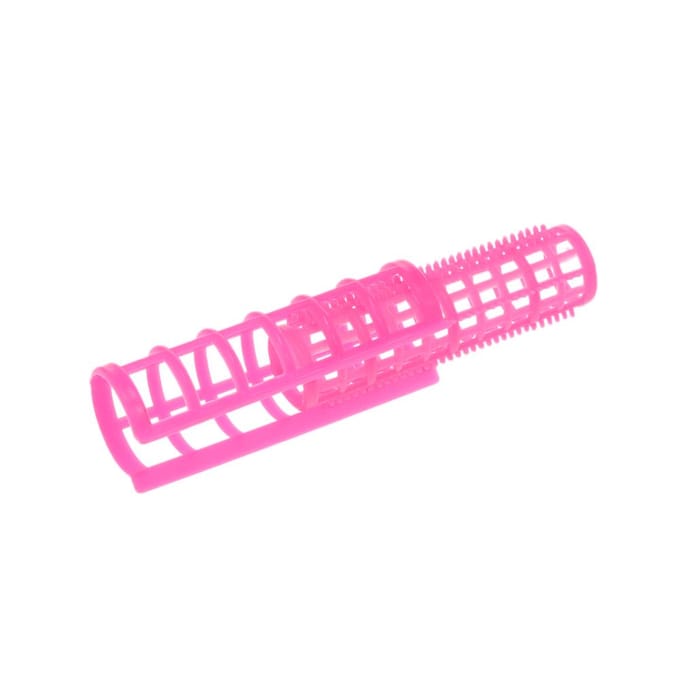 Plastic krulspelden haarrollers voor haarstyling haarverzorging DIY krulgereedschap 12PCS pink