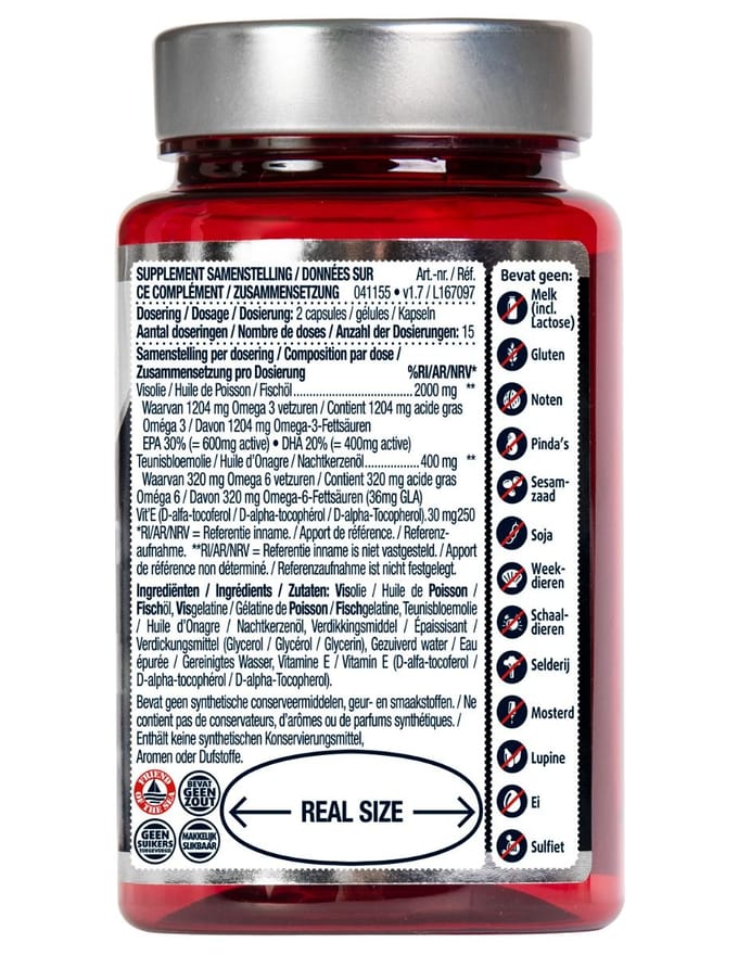 lucovitaal - Super Omega 3 Visolie 30 Capsules