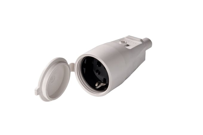 Martin Kaiser PVC koppeldoos met aardingscontact IP44 grijs - 552/gr [20 stuks]