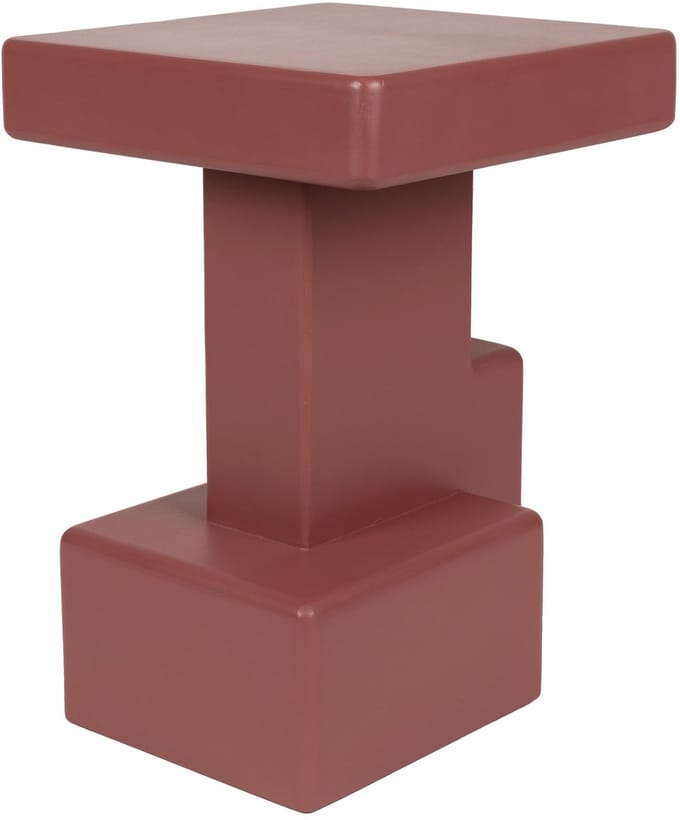 Housecraft Living Blast Bijzettafel Vierkant Marsala Rood
