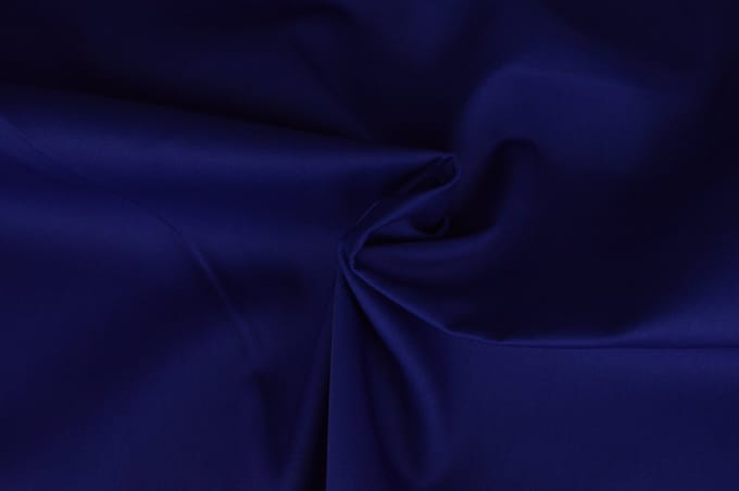 30 meter twill katoen - Donkerblauw - 65% katoen - 35% polyester