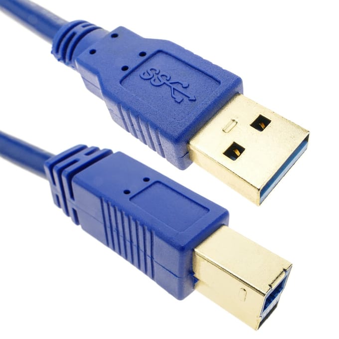 BeMatik - 3 m SuperSpeed USB 3.0 naar BM-kabel