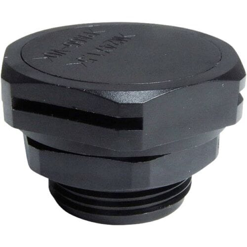 TRU COMPONENTS TC-10473532 Drukcompensatie element M40 PA66 Zwart 1 stuk(s)