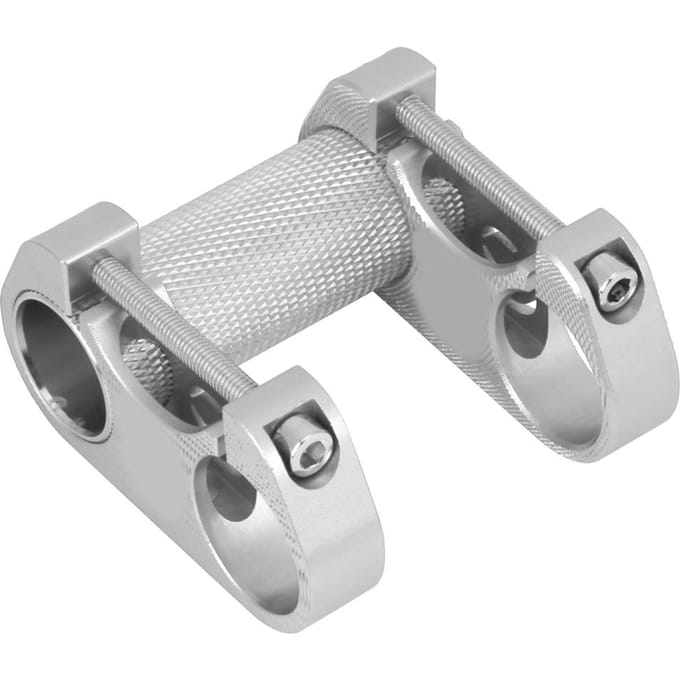Vélo pliant Guidon creux Potence double Accessoire de conversion ultraléger argenté