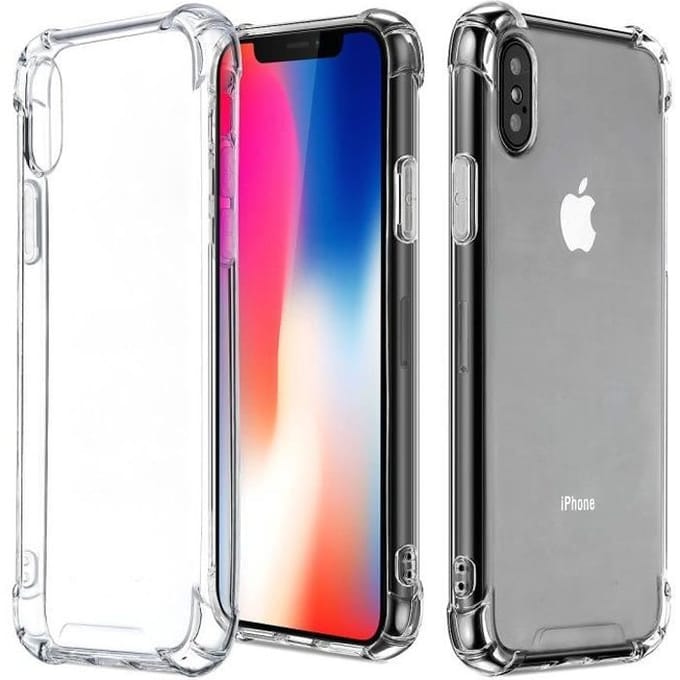 iPhone X Hoesje - Okmall - Transparant Model - Flexibel - TPU - 360° Bescherming transparant