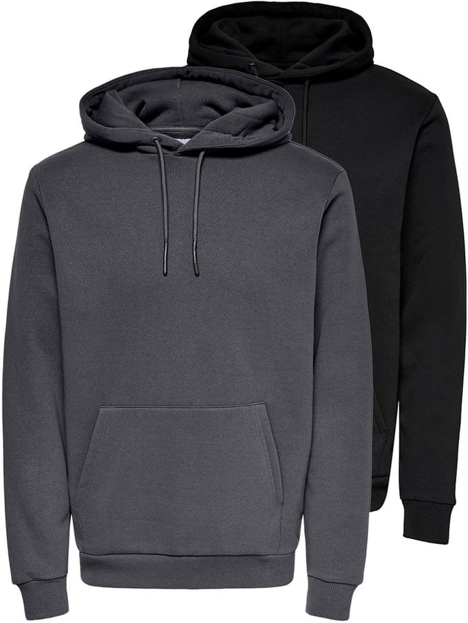 Only & Sons Heren hoddie 2 pack Ceres