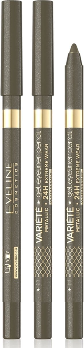 Variete waterproof gel eyeliner 11 Khaki