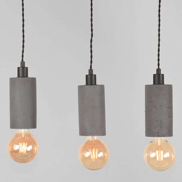 LABEL51 Fresco Hanglamp - Grijs - Beton - 5-Lichts