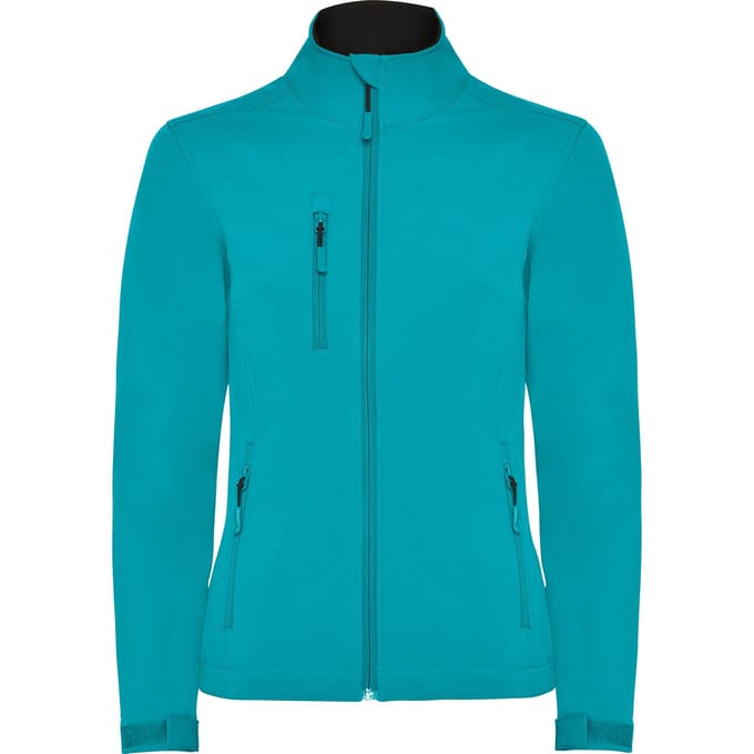 Roly Dames/Dames Nebraska Zachte Shell Jas (Aquamarine)