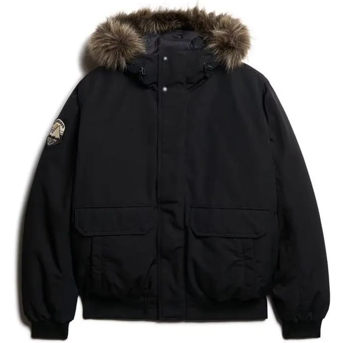 Superdry - Everest Faux Fur Bomberjack - Heren - Gewatteerde jassen