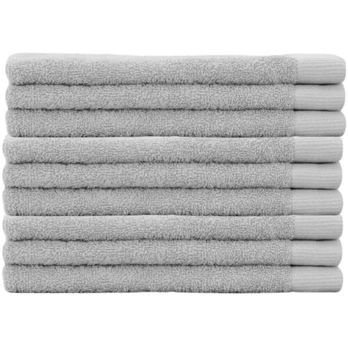 Cinderella Weekend Gastendoek - 34 x 50 cm - 550 g/m² - Hotelkwaliteit - Set van 9 - Lichtgrijs