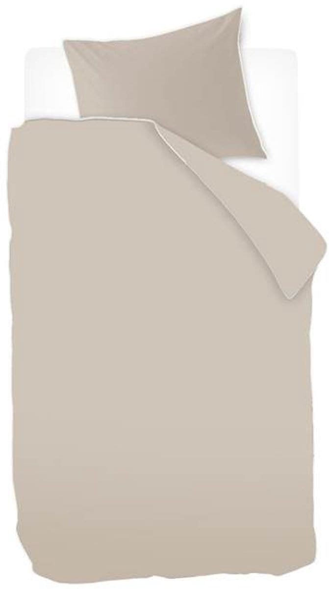 Ivorlyn Sommerset Dekbedovertrek - Eenpersoons - 140x200/220 cm - Sand