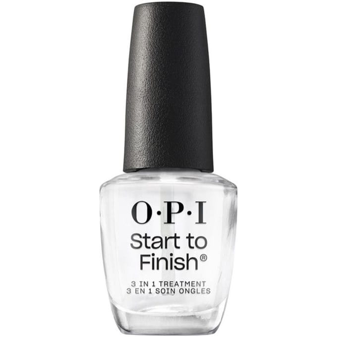 Start Tot Finish 3 In 1 Basisbehandeling, Topcoat En Versterker 15 ml
