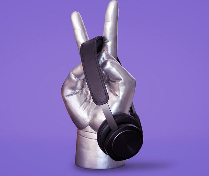 Luckies - Hoofdtelefoon Houder Peace Out