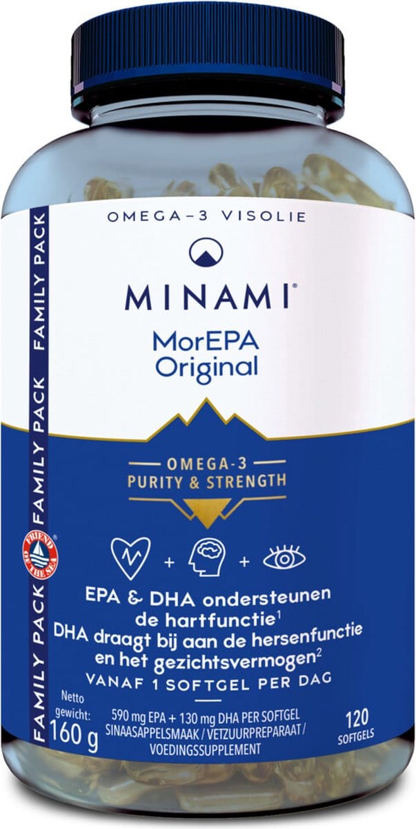 Minami MorEPA Original - 120 softgels