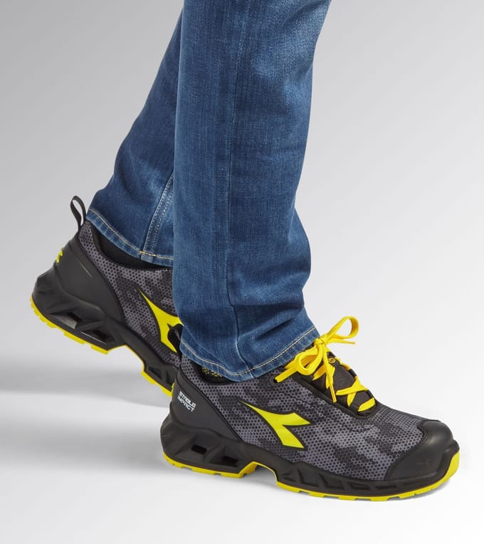 Diadora SHARK STABLE IMP LOW S3S FO SR SC BLACK/GRAY 35