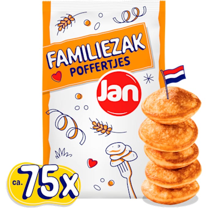 Poffertjes in familiezak