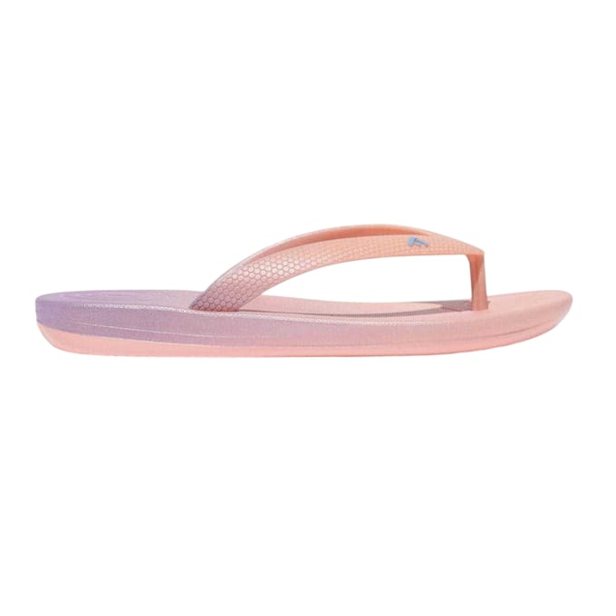 FitFlop Kinderen/Kinderen Iridescent iQushion teenslippers (Roze)