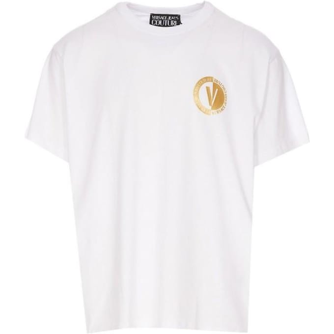 Versace Jeans Couture opvallend heren t-shirt wit - Maat: XL white