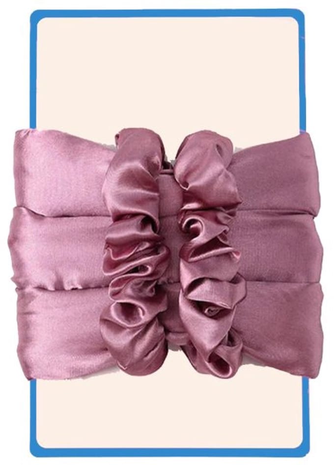 Aurgan Haarkruller – Heatless Curls - hitteloze kruller - haarkruller - haarkruller set - satijn - Paars