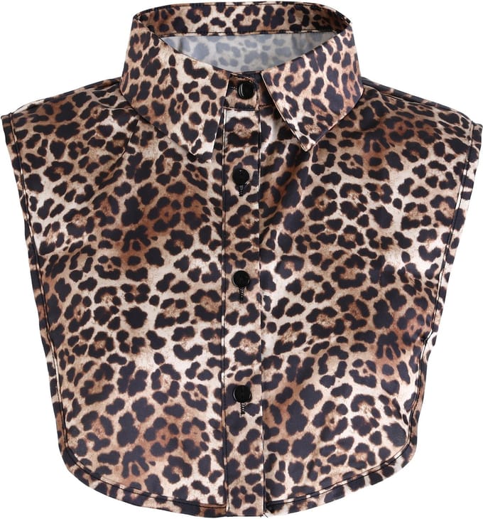 Sunset Fashion | Kraagje | Leopard | One Size