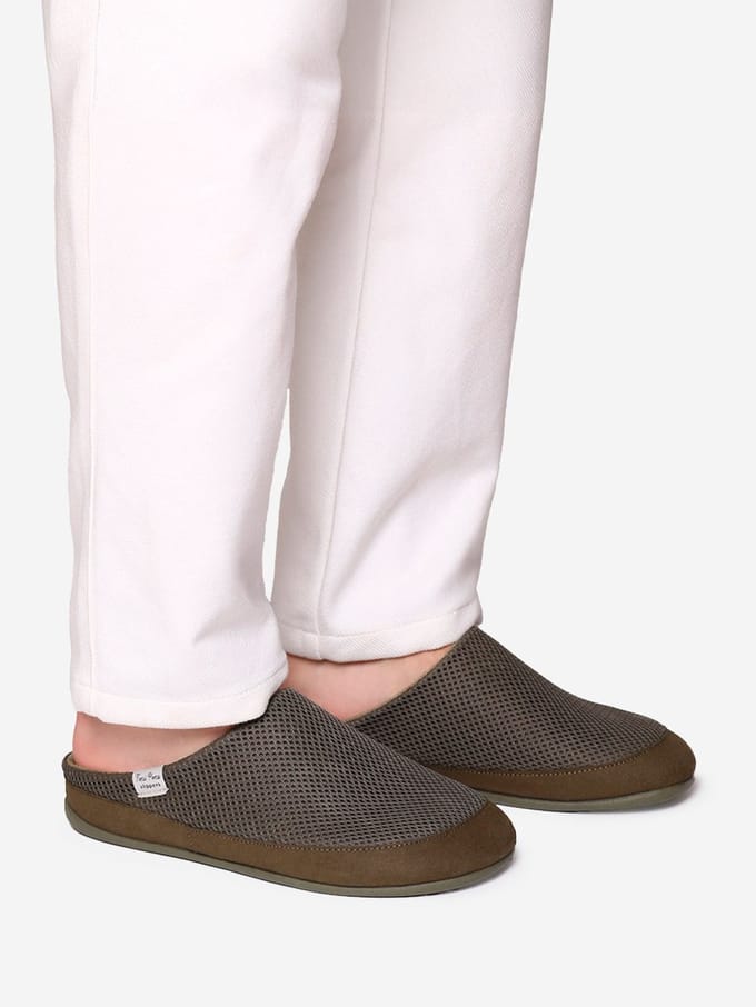 Herenslippers van mesh | NIUE-GC
