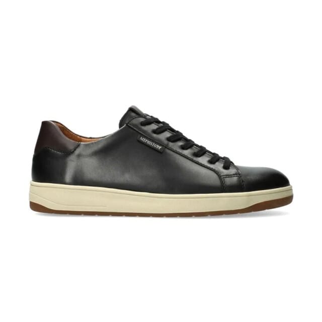Mephisto Hasko - heren sneaker - Zwart - maat 40 (EU) 6.5 (UK)