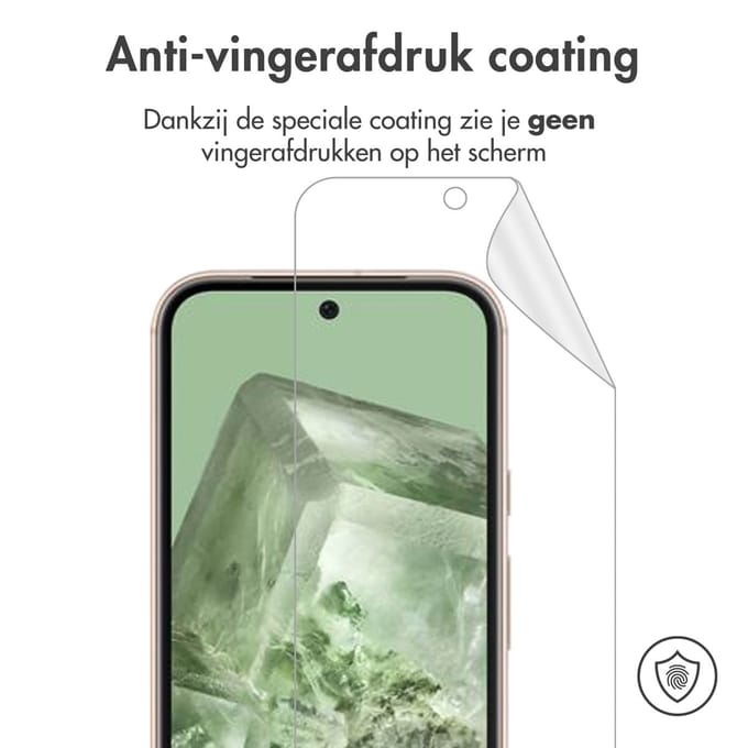 imoshion Screen Protector - Geschikt voor Google Pixel 8a - Screenprotector Folie 3 Pack