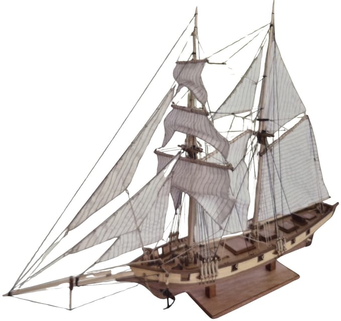 Everships Modelbouw Zeilschip Schoener Albatros - Houten schip - 14+ jaar