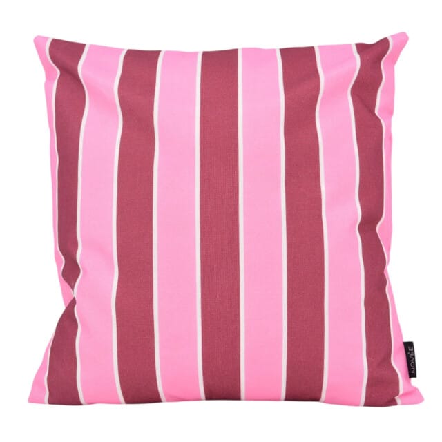 NOVÉE Sierkussen sunset stripe pink outdoor | 45x45 cm | katoen/polyester