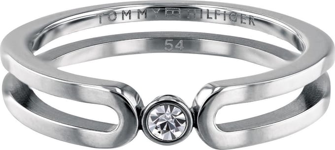 Tommy Hilfiger TJ2780100D Dames Ring maat 57 - Goudkleurig